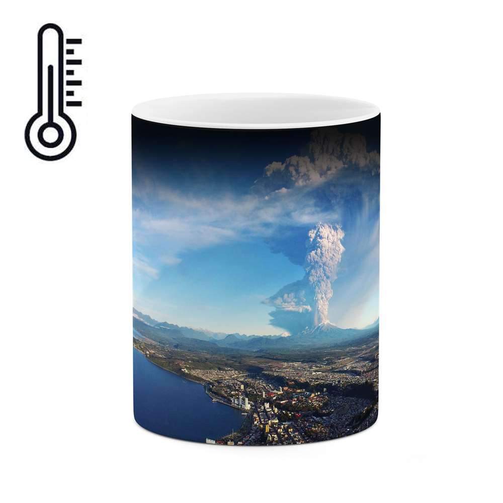 ماگ حرارتی طرح منظره رویایی و زیبا  مدل mgph14688