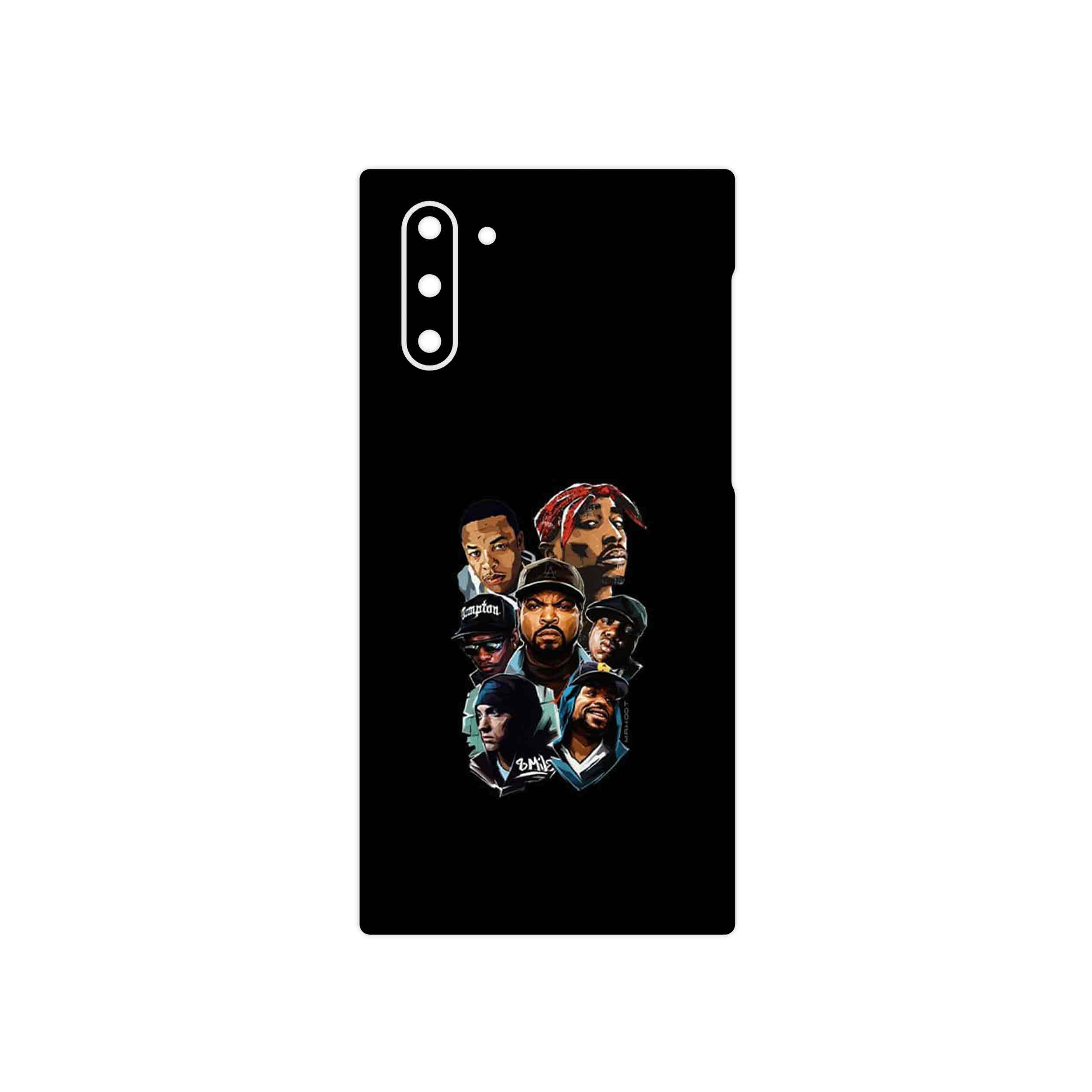 برچسب پوششی ماهوت مدل Great Rappers Digital Art مناسب برای گوشی موبایل سامسونگ Galaxy Note 10