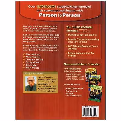 کتاب Person to Person 2 اثر Jack C. Richards انتشارات اکسفورد 