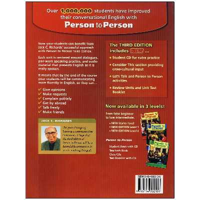 کتاب Person to Person 2 اثر Jack C. Richards انتشارات اکسفورد