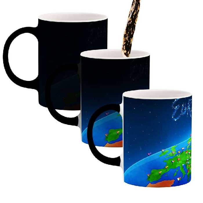 ماگ حرارتی کاکتی طرح فانتزی مدل mgh12884