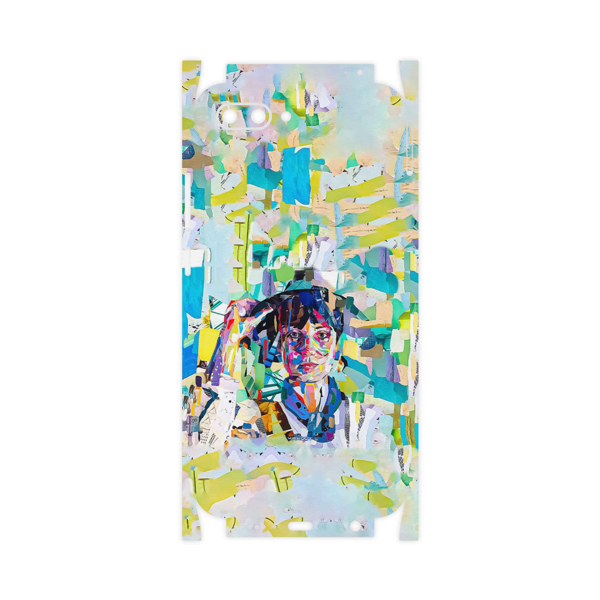 برچسب پوششی ماهوت مدل Collage of Women Portrait 1-FullSkin مناسب برای گوشی موبایل آنر 10