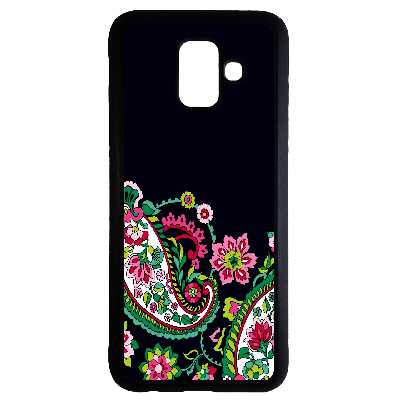 کاور طرح گل و بوته کد 9353 مناسب برای گوشی موبایل سامسونگ galaxy a6 plus 2018