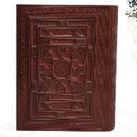 120301-قرآن وزیری معطر برجسته لیزری جعبه باز شو