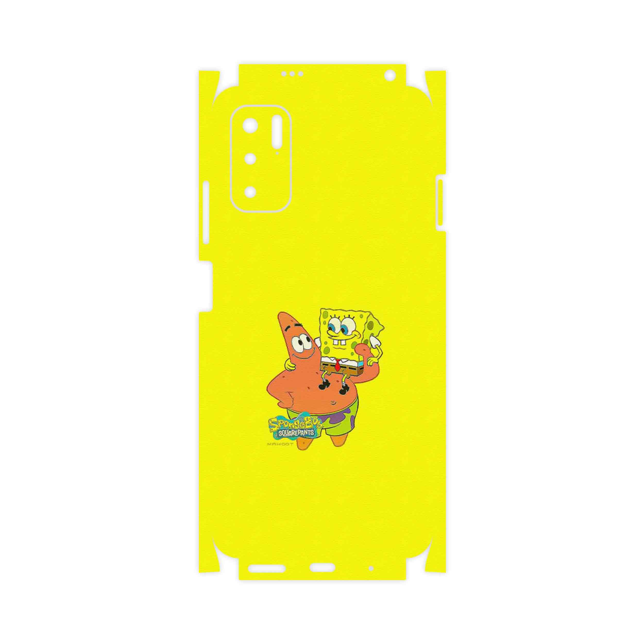 برچسب پوششی ماهوت مدل SpongeBob SquarePants-FullSkin مناسب برای گوشی موبایل شیائومی Redmi Note 10 5G