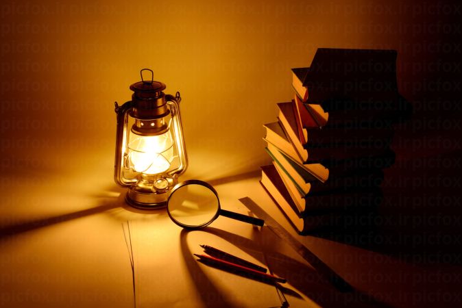 خرید و دانلود عکس Collection of vintage lamp کد 13460 | پیک فاکس | Pic Fox