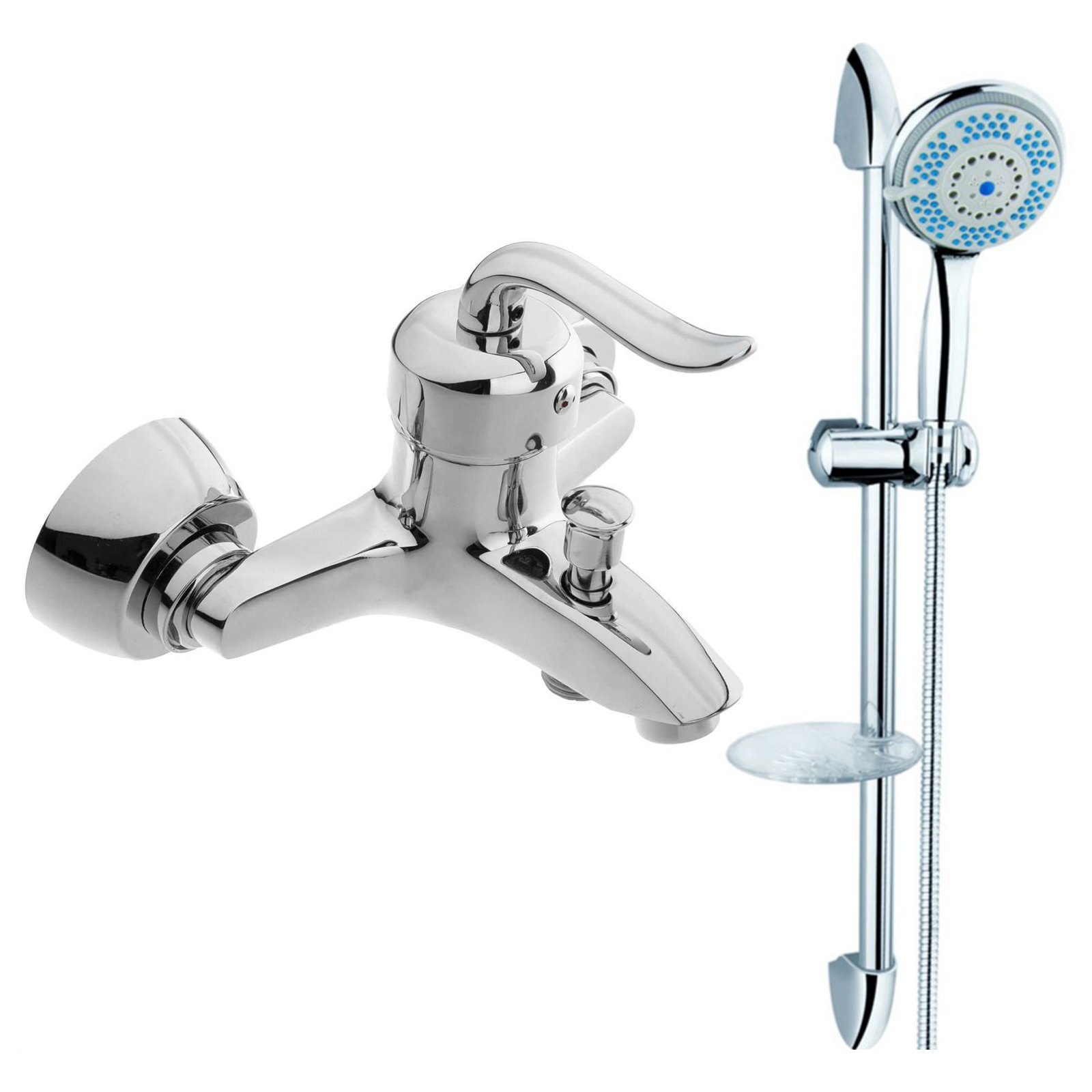 شیر حمام مدل لاروس به همراه علم دوش حمام