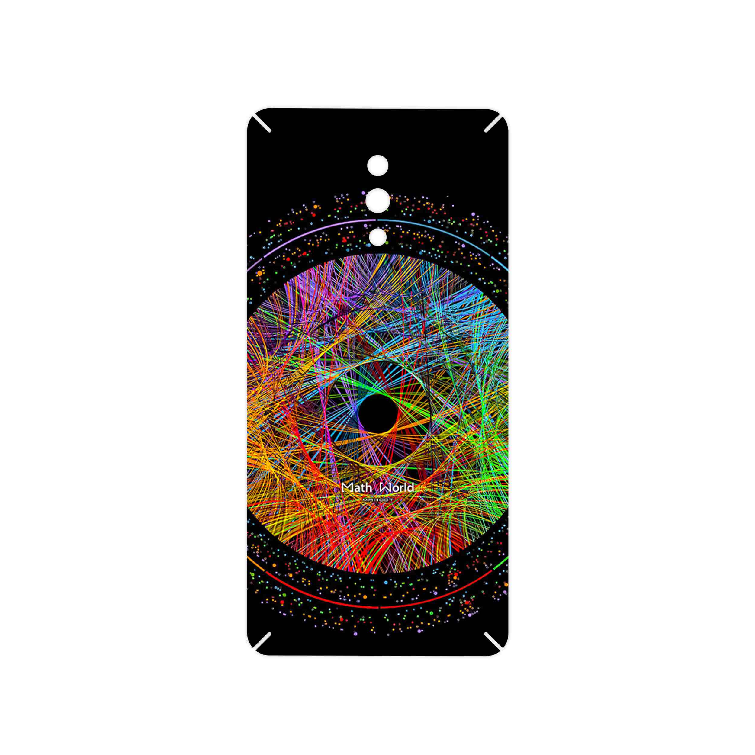 برچسب پوششی ماهوت مدل Mathematical Geometric Shape 2 مناسب برای گوشی موبایل اپو Reno