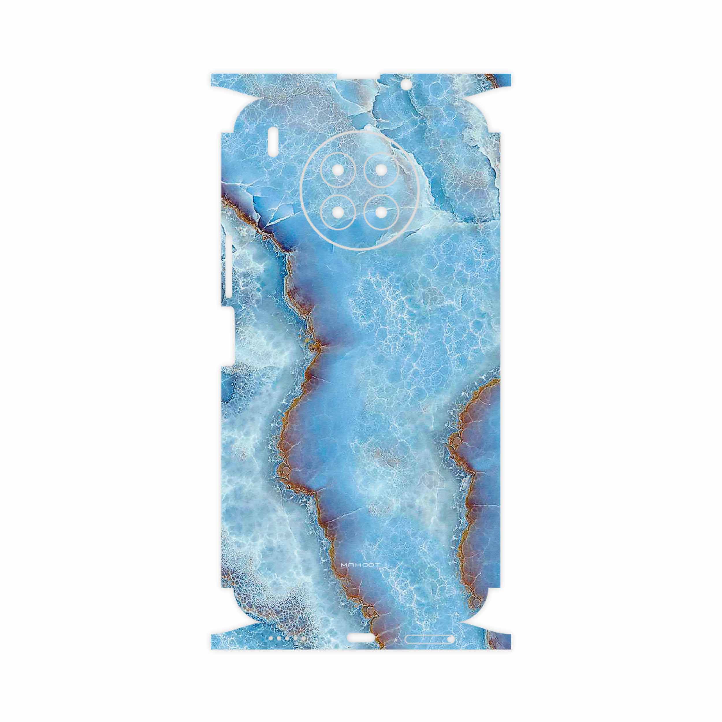 برچسب پوششی ماهوت مدل Blue-Ocean-Marble-FullSkin مناسب برای گوشی موبایل هوآوی Nova 8i