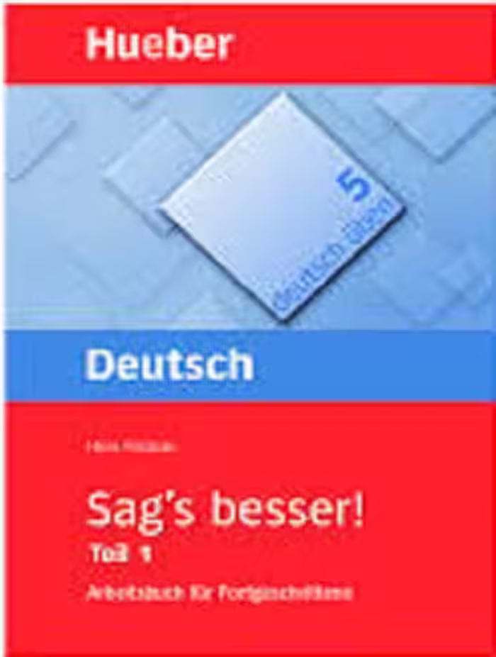 Deutsch Uben Sags Besser TEIL 1