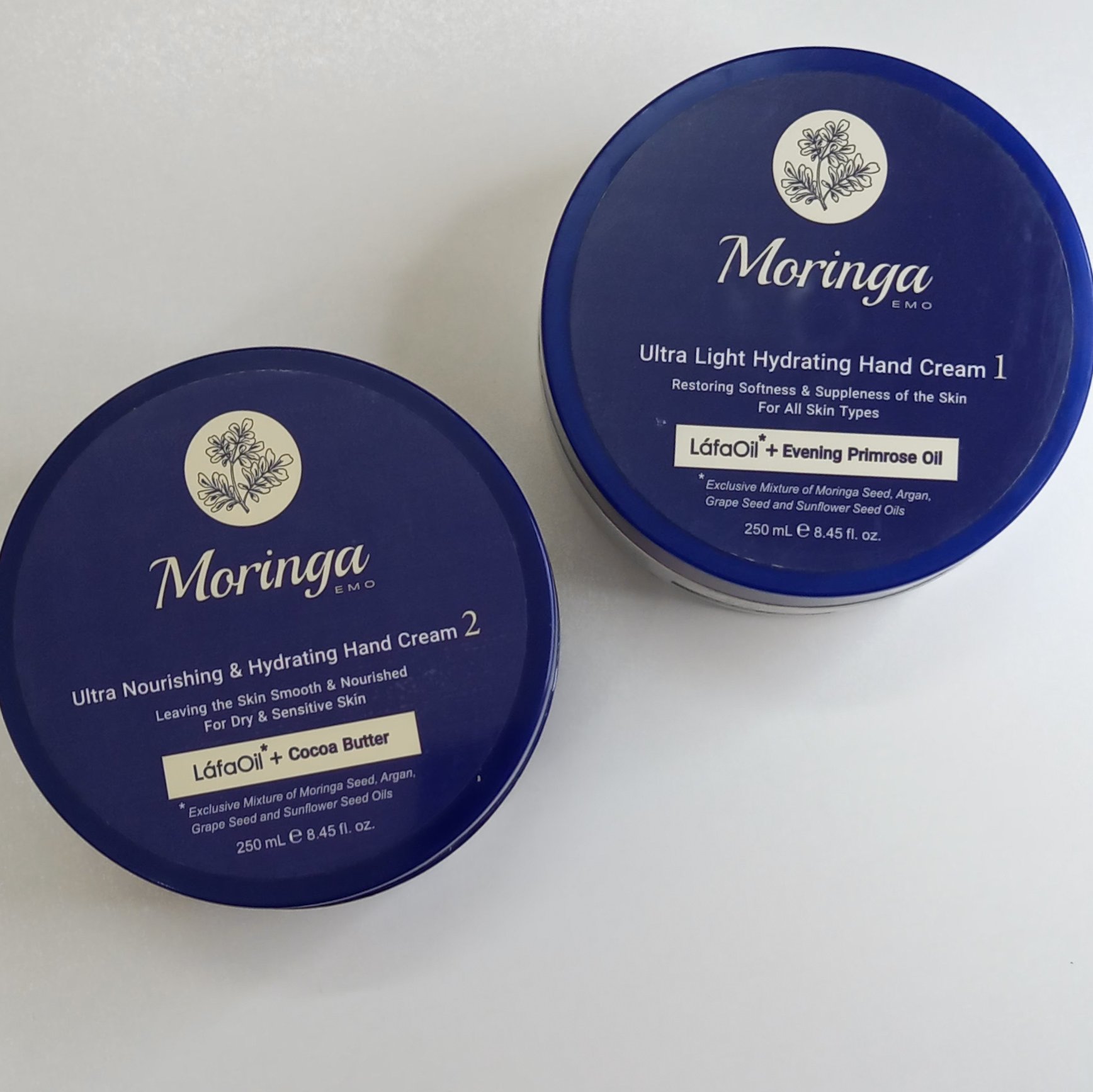 کرم فوق سبک و آبرسان دست و صورت مورینگا 