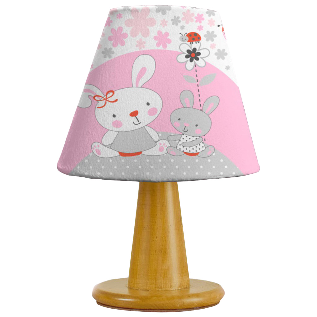 آباژور مخروطی Little Bunny خرگوش کوچولو رزبرن Roseborn