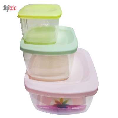 ظرف نگهدارنده تاپکو مدل 74-233 B مجموعه 3 عددی