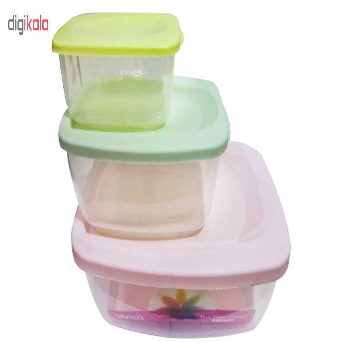 ظرف نگهدارنده تاپکو مدل 74-233 B مجموعه 3 عددی