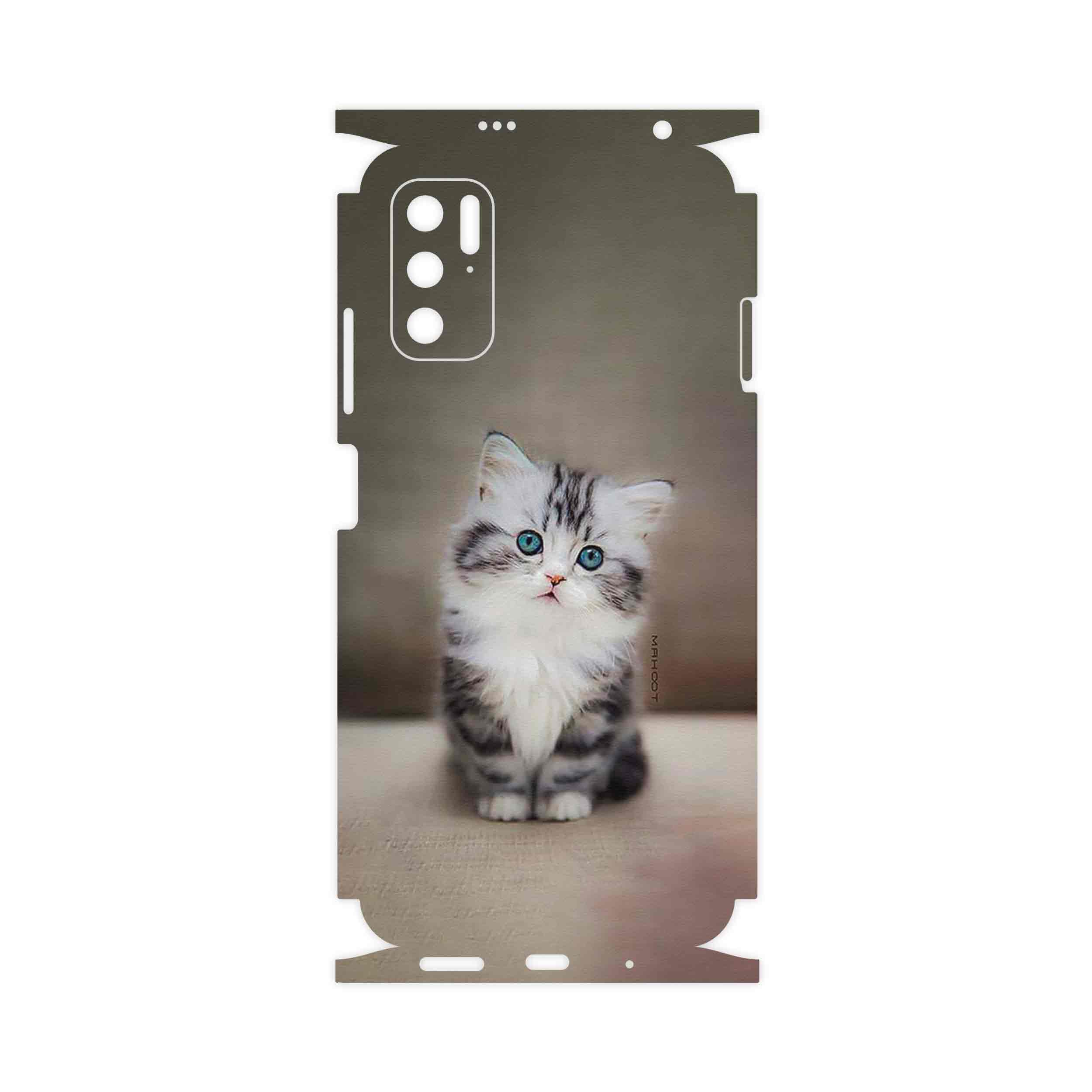 برچسب پوششی ماهوت مدل Cat_2-FullSkin مناسب برای گوشی موبایل شیائومی Redmi Note 11SE