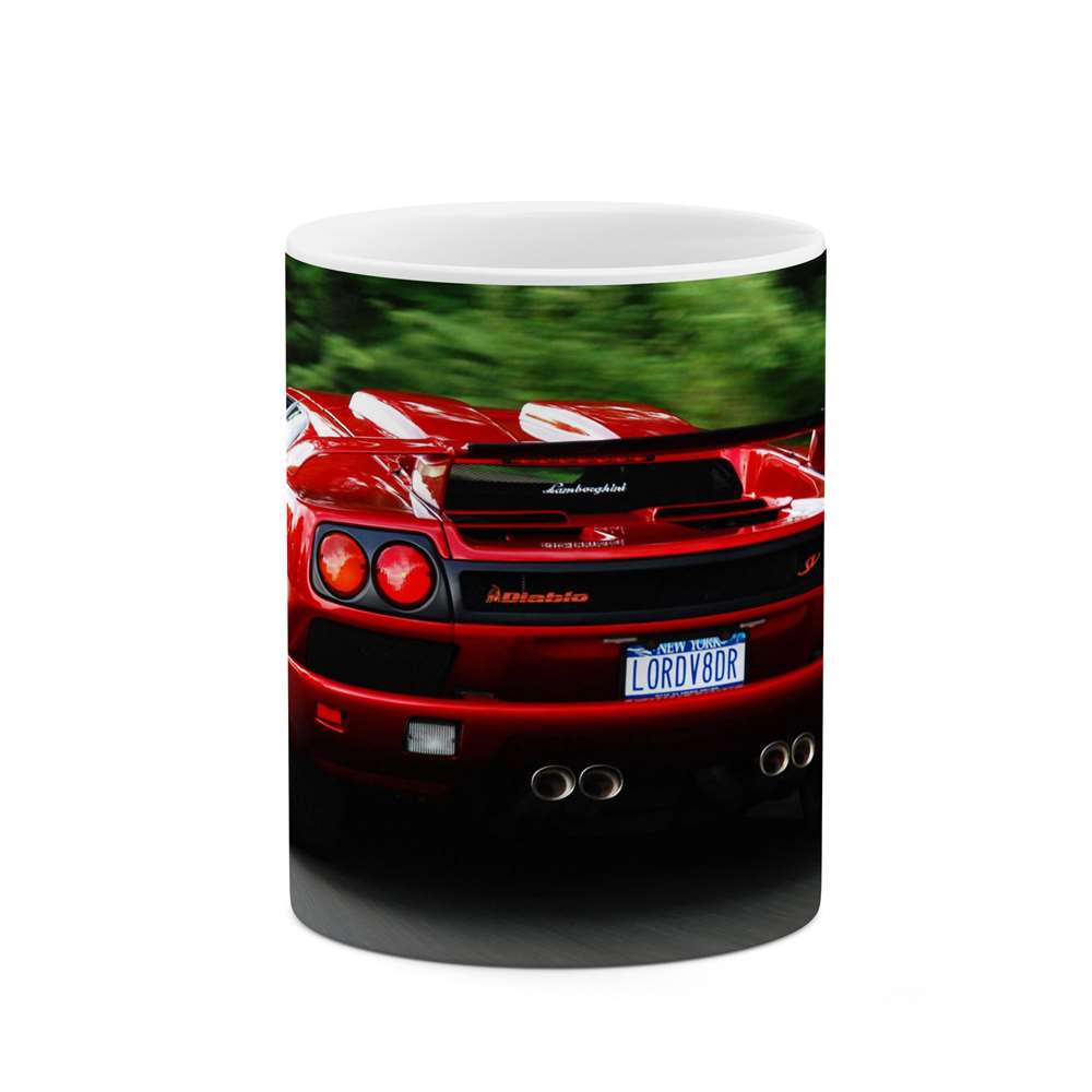 ماگ طرح ماشین Lamborghini diablo مدل mgp15625