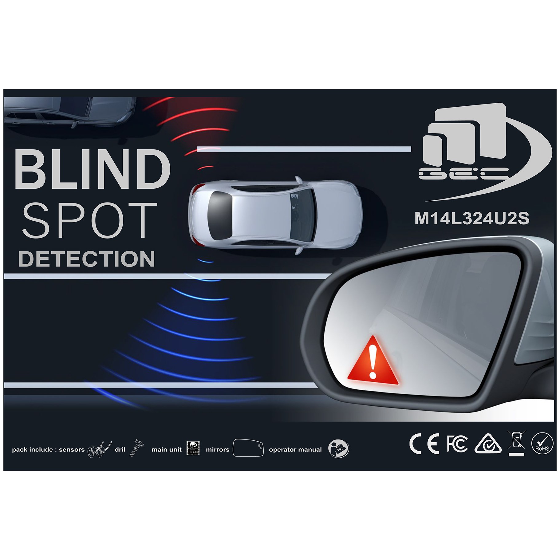 رادار نقاط کور  خودرو مناسب پژو 405