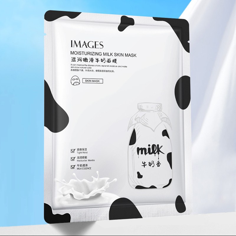 ماسک صورت ایمجز مدل شیر گاو وزن 25 گرم