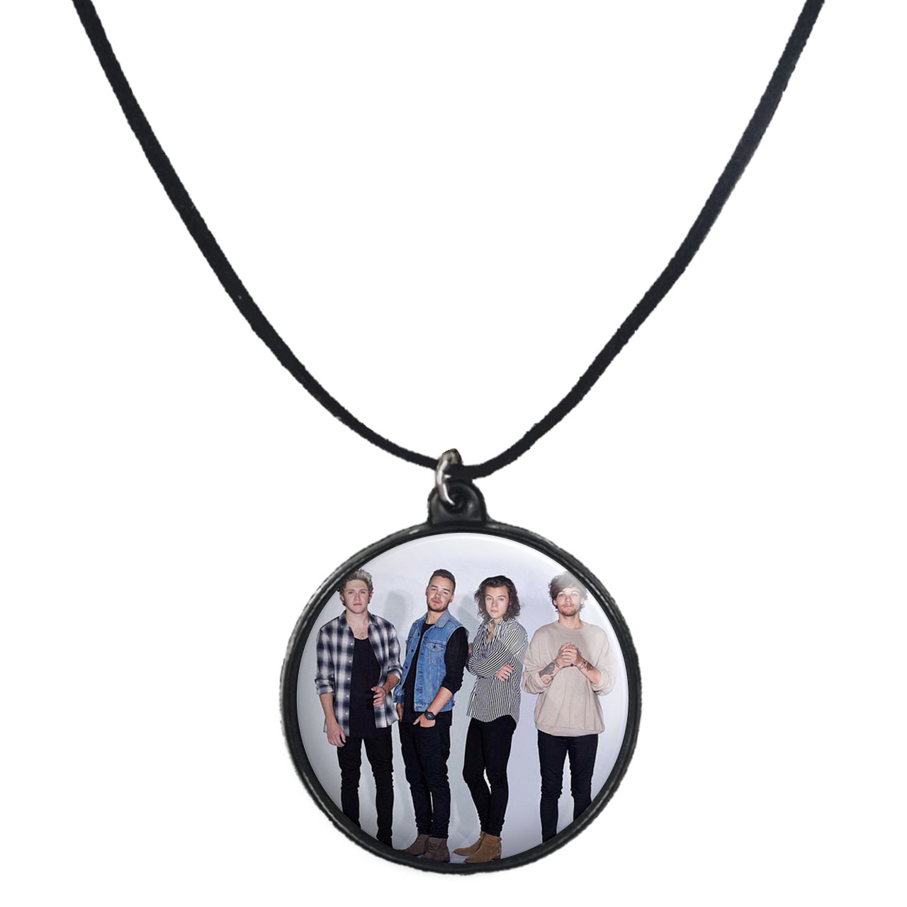 گردنبند پرمانه طرح One Direction کد pmb.13647 مدل دو طرفه