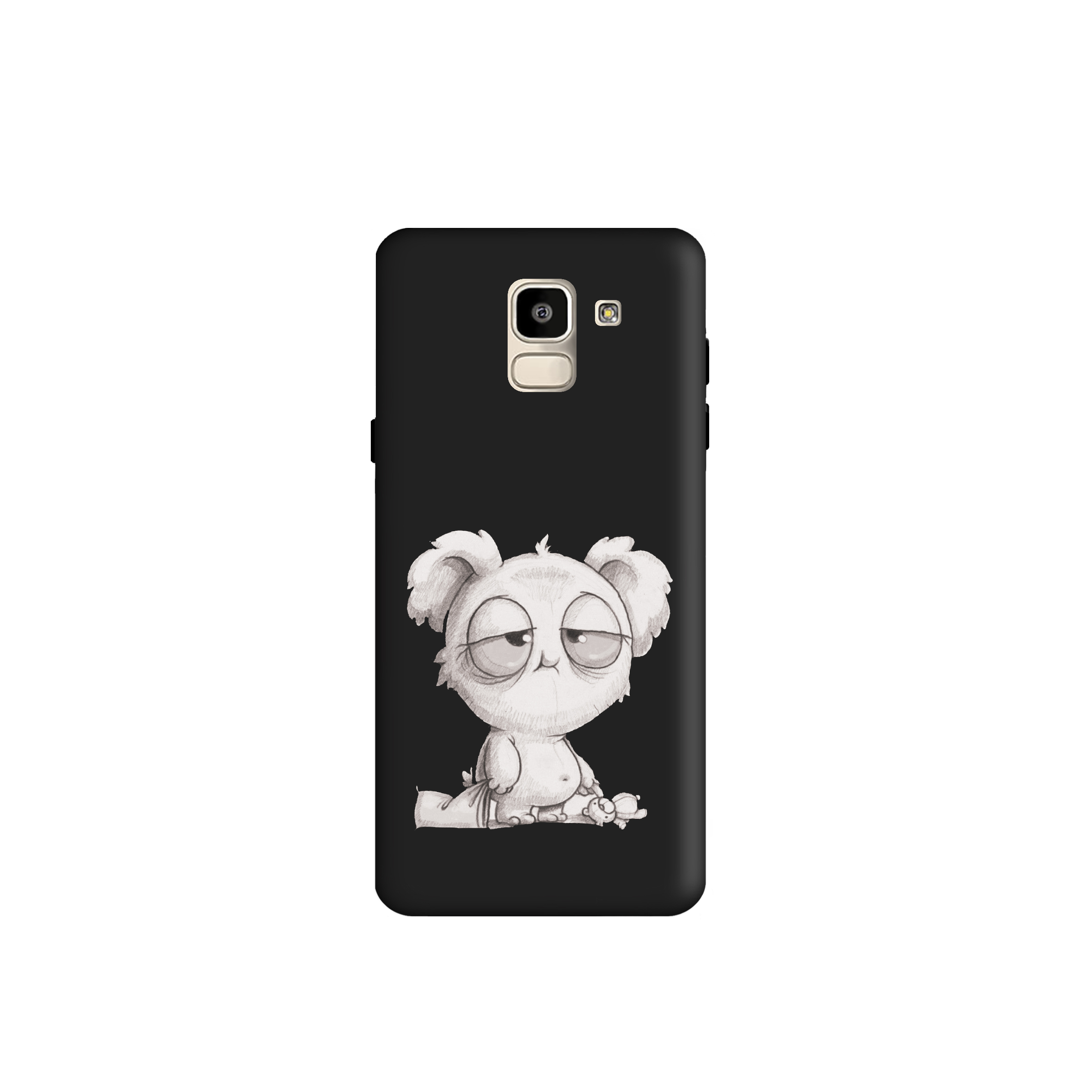 کاور طرح خرس خسته کد y3468 مناسب برای گوشی موبایل سامسونگ  Galaxy J6