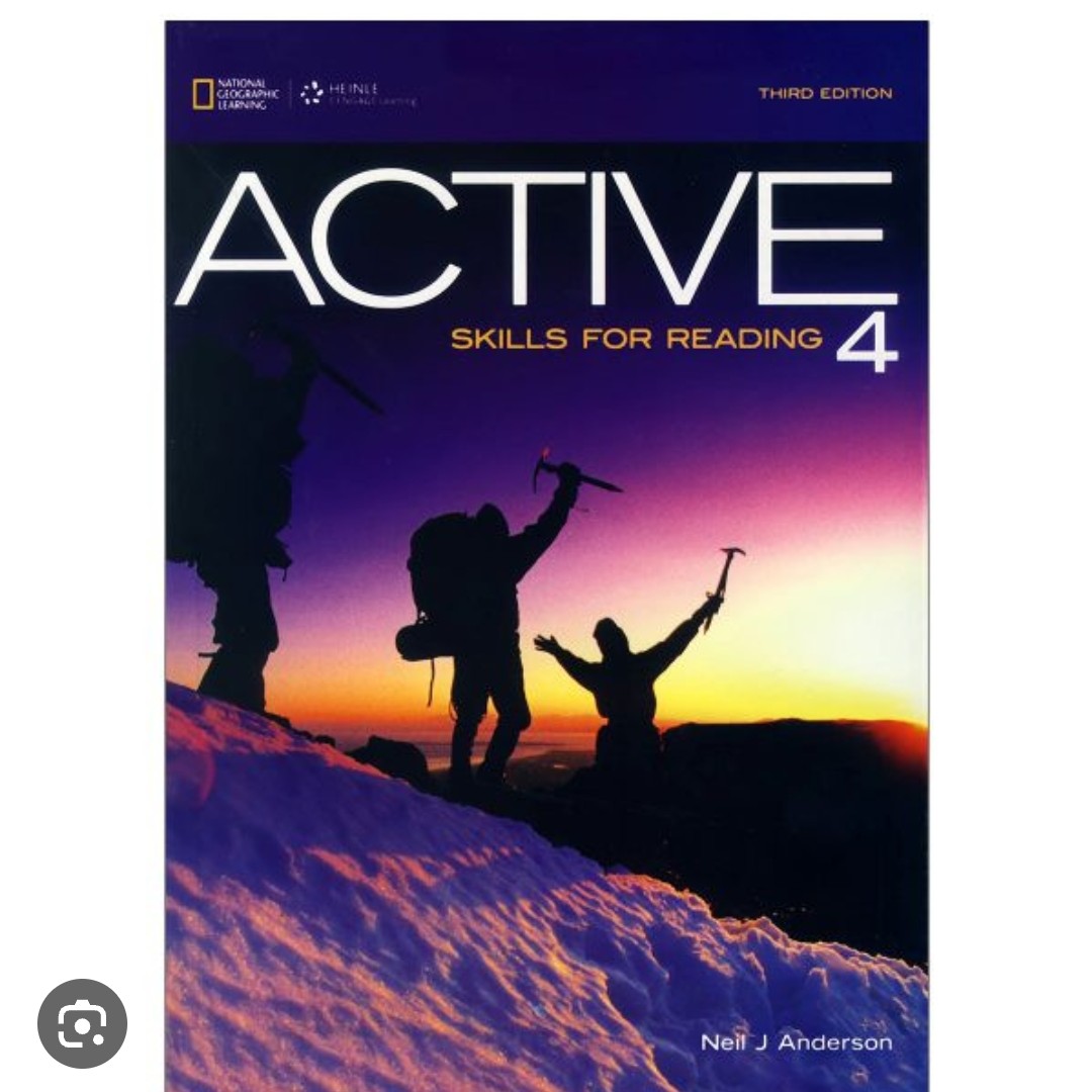 کتاب زبان اکتیو 4 (اسکیل فور ریدینگ active 4 skills for reading