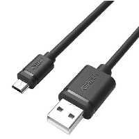 کابل تبدیل USB-A به microUSB-B یونیتک مدل Y-C451GBK طول 1 متر