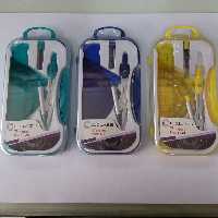 لوازم تحریر (ست پرگار گونیا نقاله سی کلاس 7 تکه)