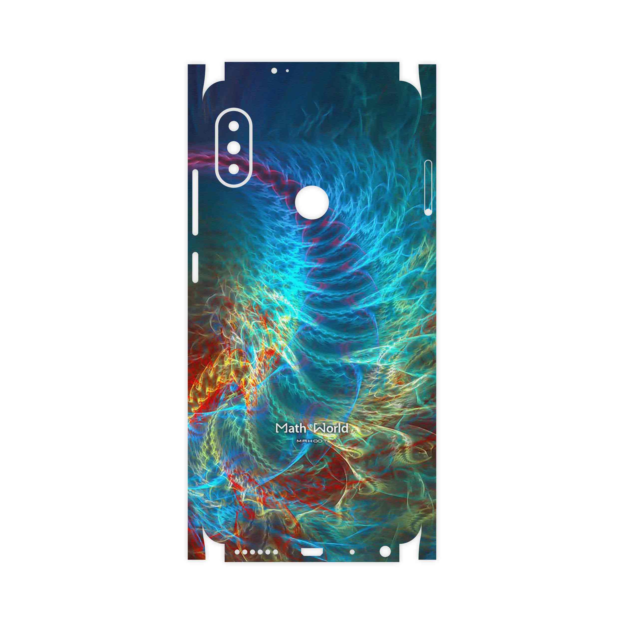 برچسب پوششی ماهوت مدل Mathematical Geometric Shape 1-FullSkin مناسب برای گوشی موبایل شیائومی Redmi Note 5 Pro