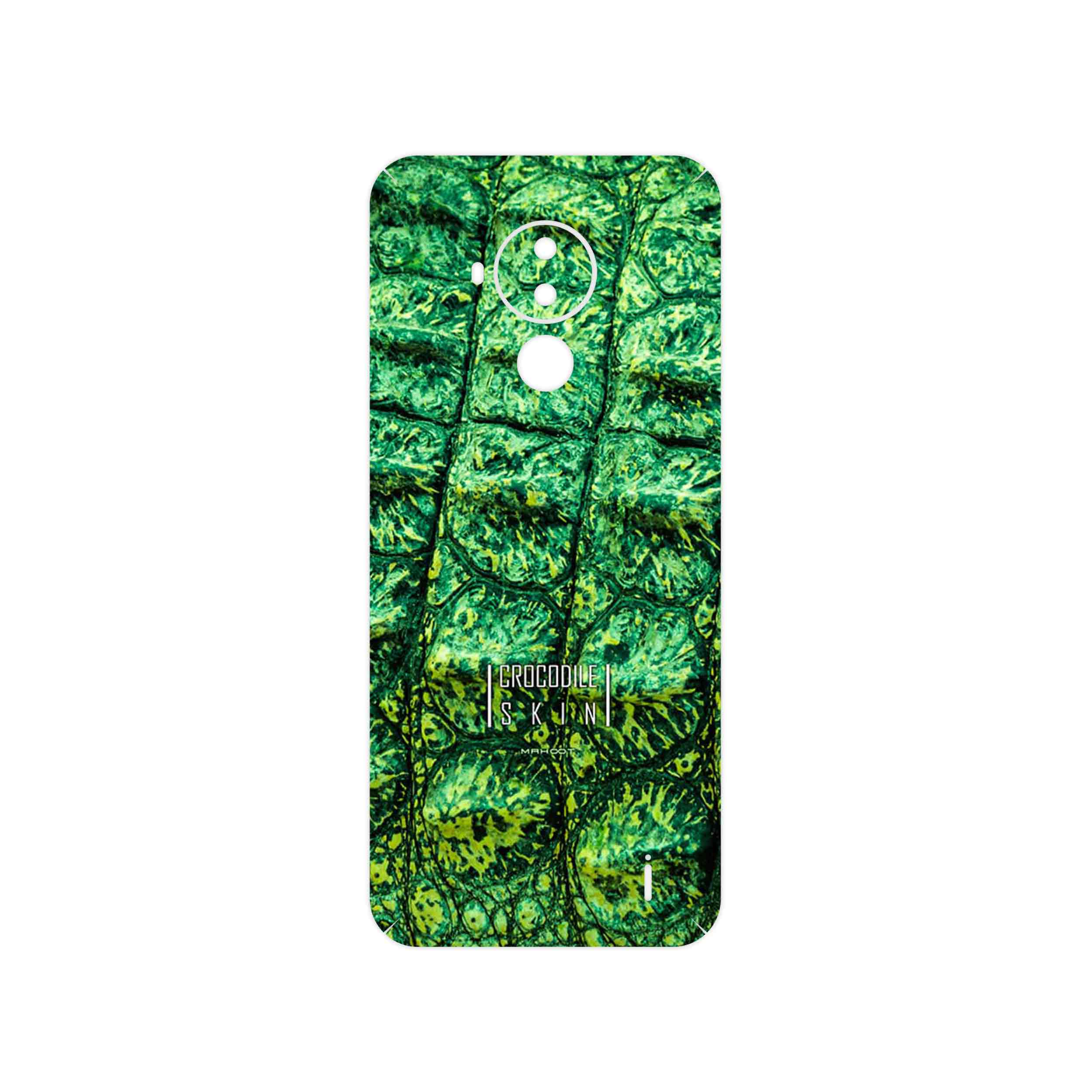 برچسب پوششی ماهوت مدل Crocodile Skin مناسب برای گوشی موبایل نوکیا C30