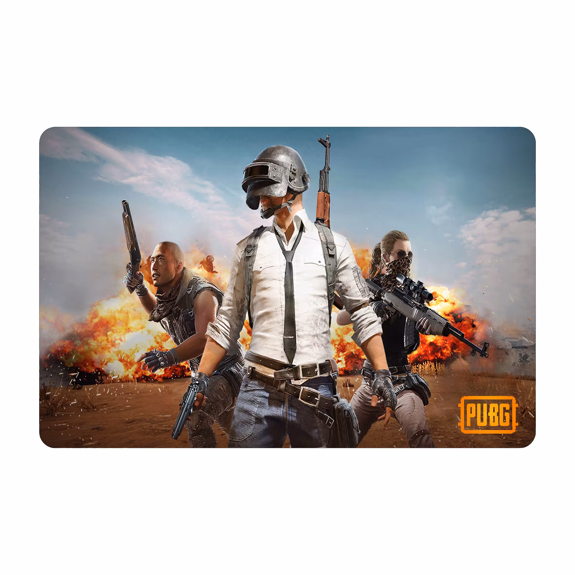 ماوس پد طرح پابگ -pubg مدل mpb129