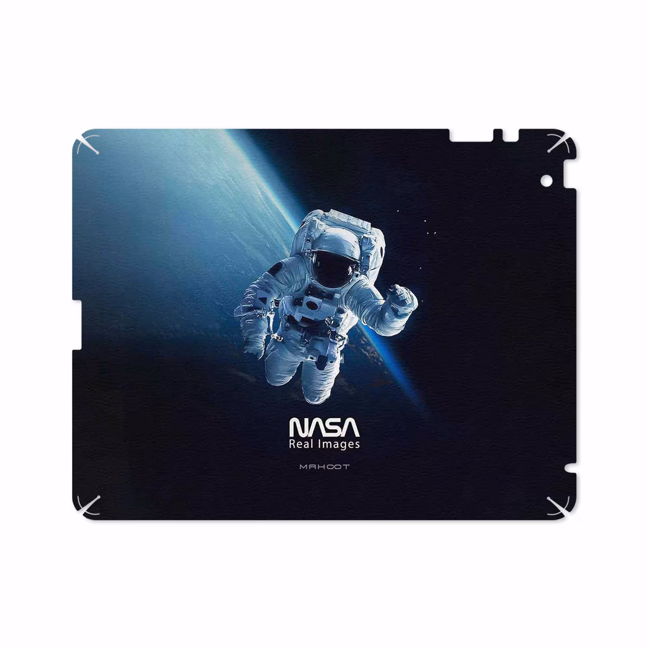برچسب پوششی ماهوت مدل NASA-Astronaut مناسب برای تبلت اپل iPad 2 2011 A1395