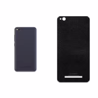 برچسب پوششی ماهوت مدل Black-Leather مناسب برای گوشی موبایل شیائومی Redmi 4A