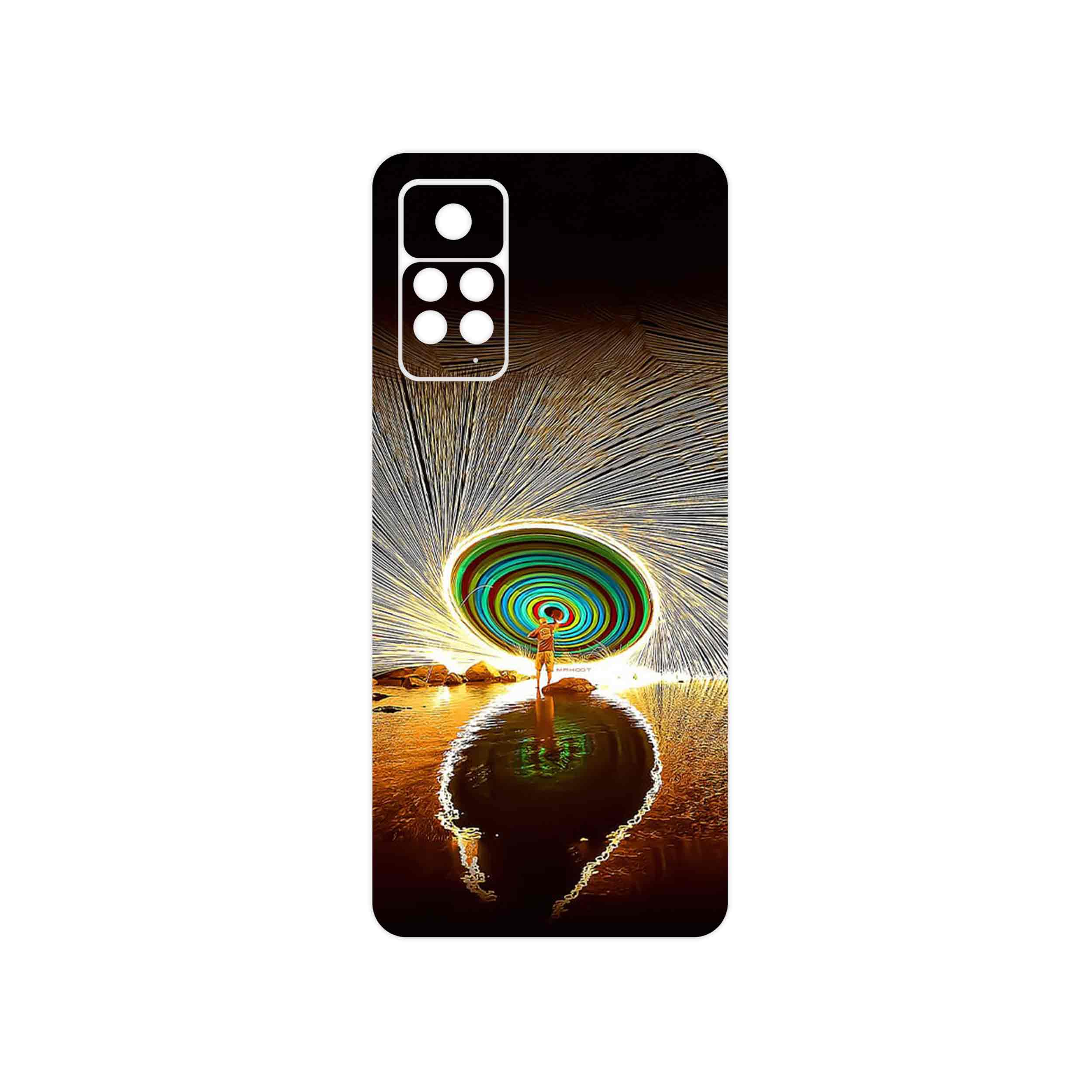 برچسب پوششی ماهوت مدل Night Light Fountain مناسب برای گوشی موبایل شیائومی Redmi Note 11 Pro 5G