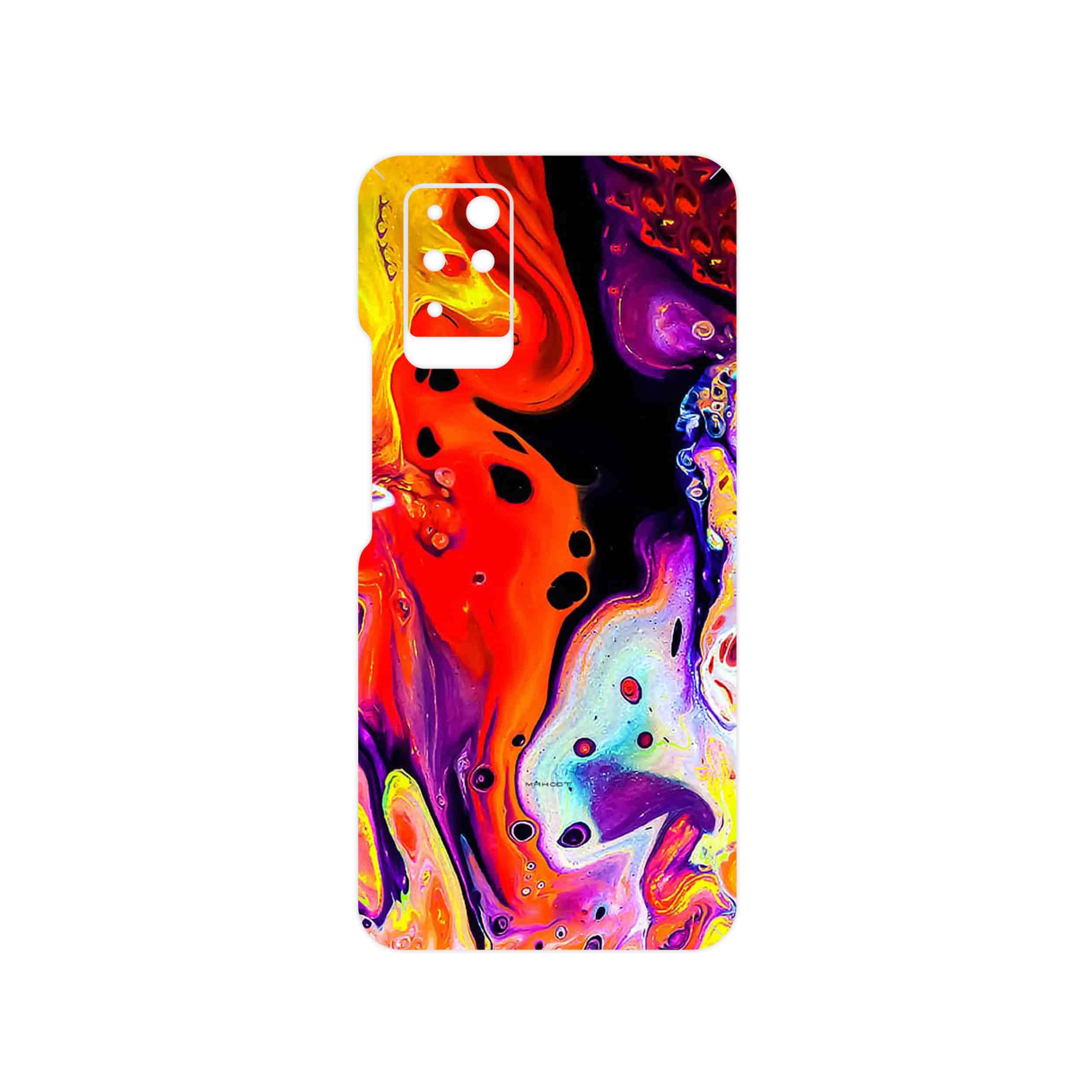 برچسب پوششی ماهوت مدل Abstract Oil Art مناسب برای گوشی موبایل اینفینیکس Note 10