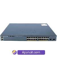 سوئیچ شبکه سیسکو 24 پورت WS-C2960X-24PD-L