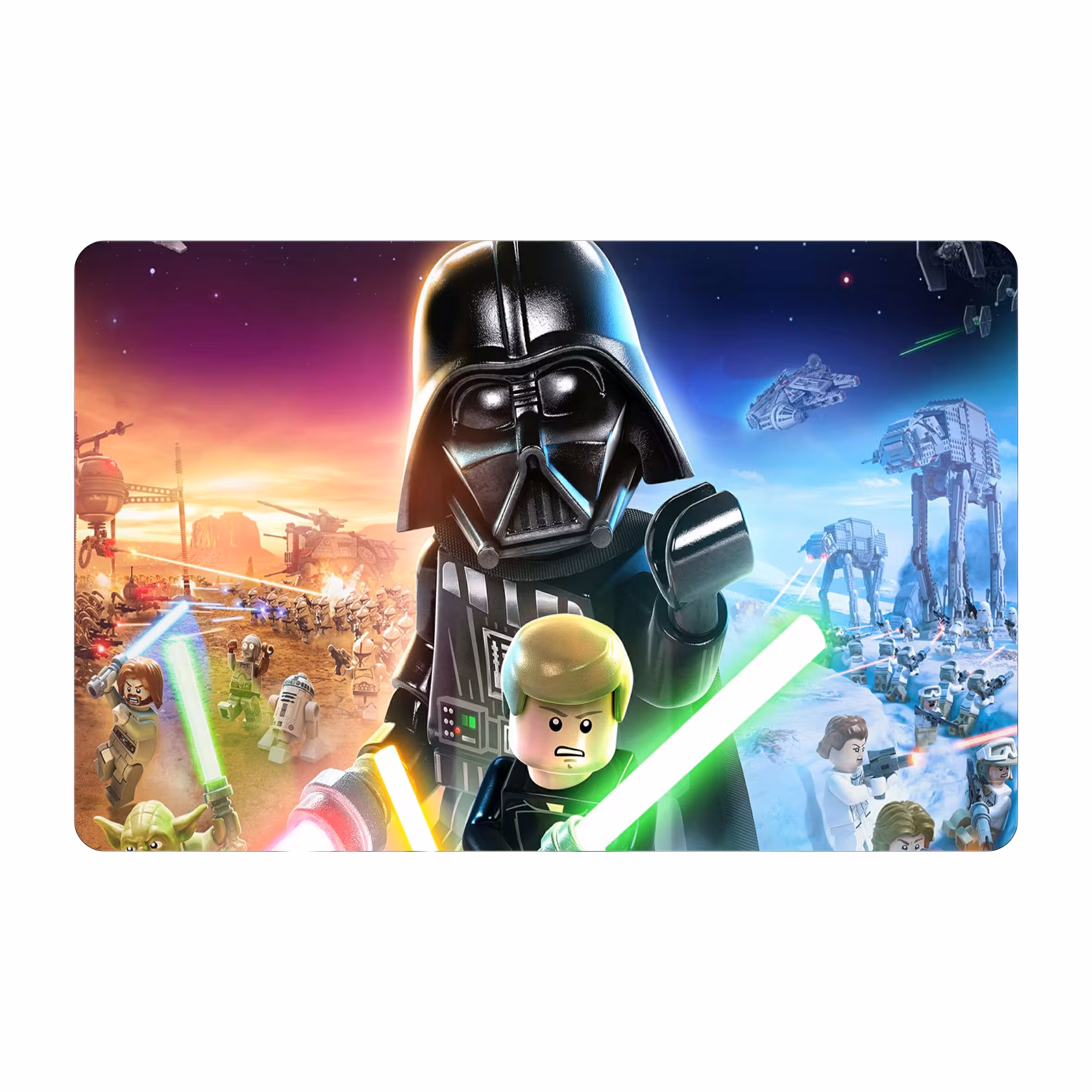 ماوس پد طرح جنگ ستارگان-star wars مدل mpb608