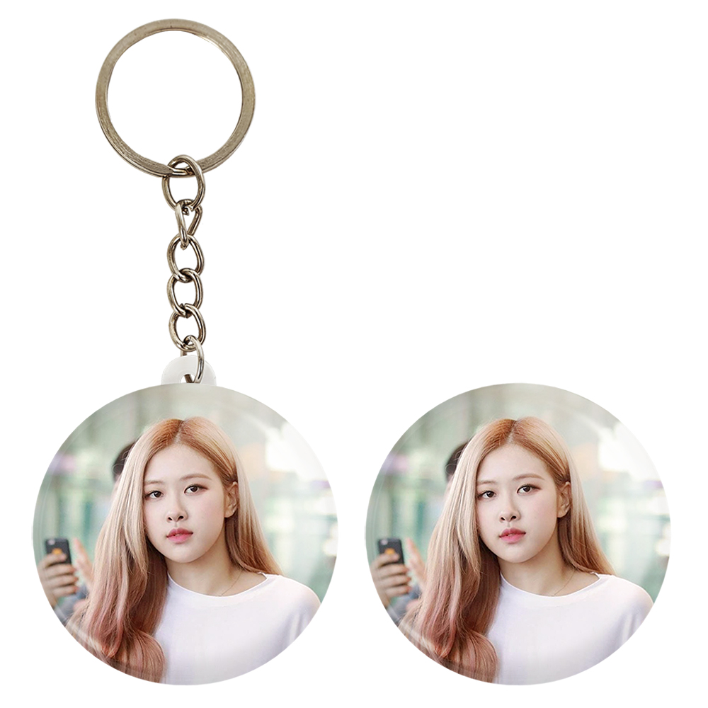 پیکسل خندالو مدل رزی بلک پینک کد 14403 به همراه جاکلیدی