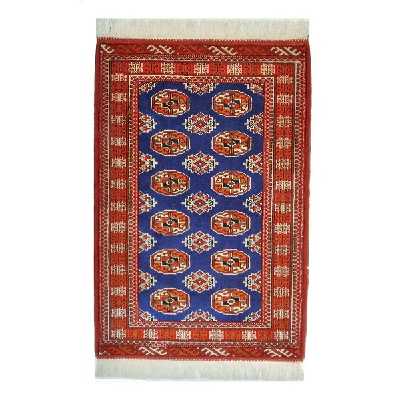  فرش دستباف یک متری مدل ترکمن کد 1030