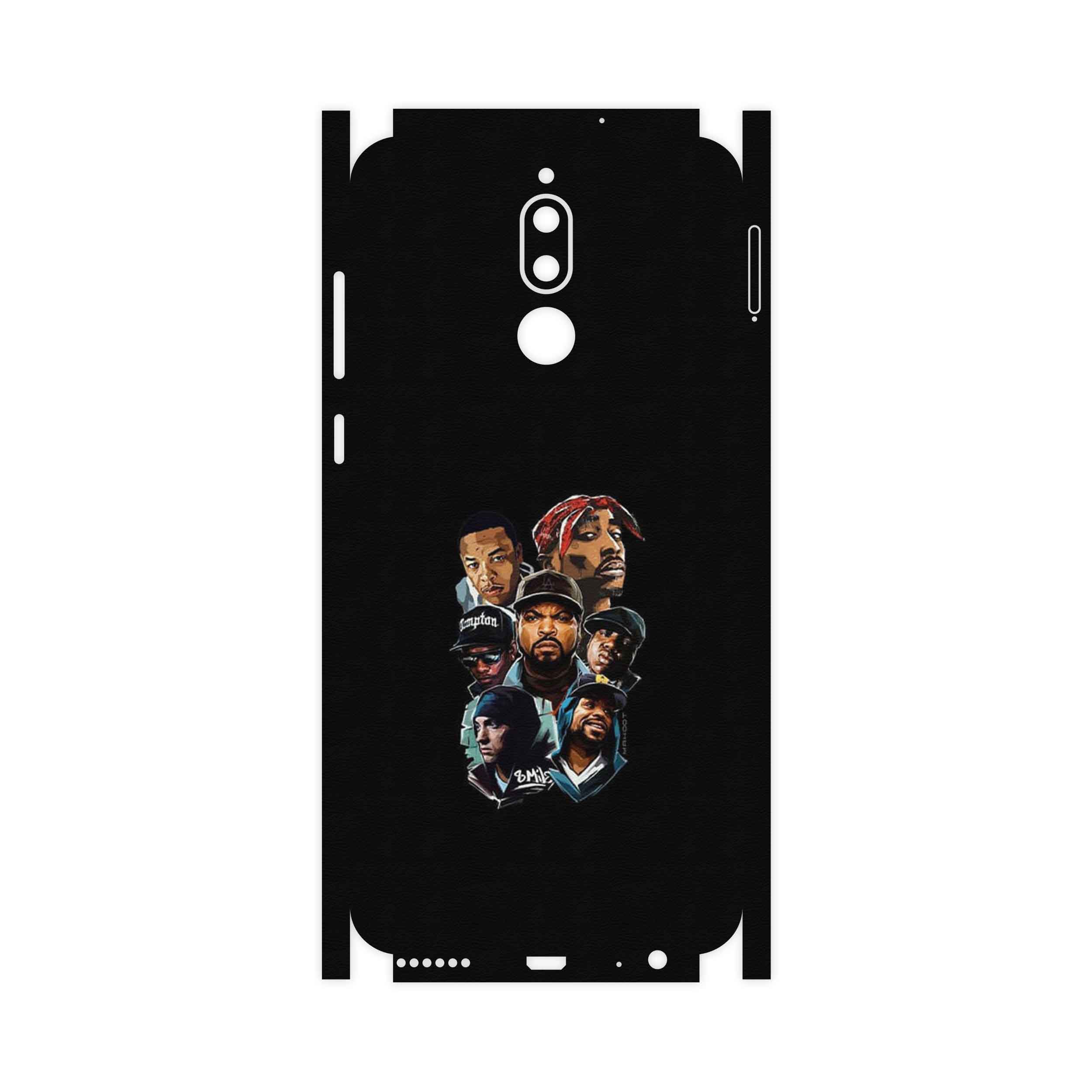 برچسب پوششی ماهوت مدل Great Rappers Digital Art-FullSkin مناسب برای گوشی موبایل هوآوی Mate 10 Lite