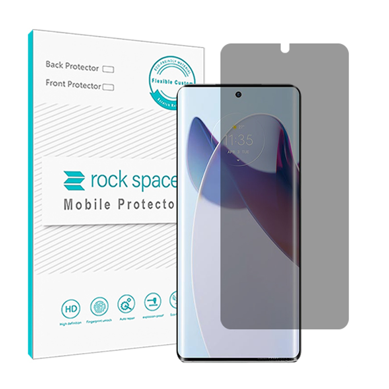 گلس موتورولا Moto X30 Pro مدل نانو هیدروژل پرایوسی برند راک اسپیس کد S