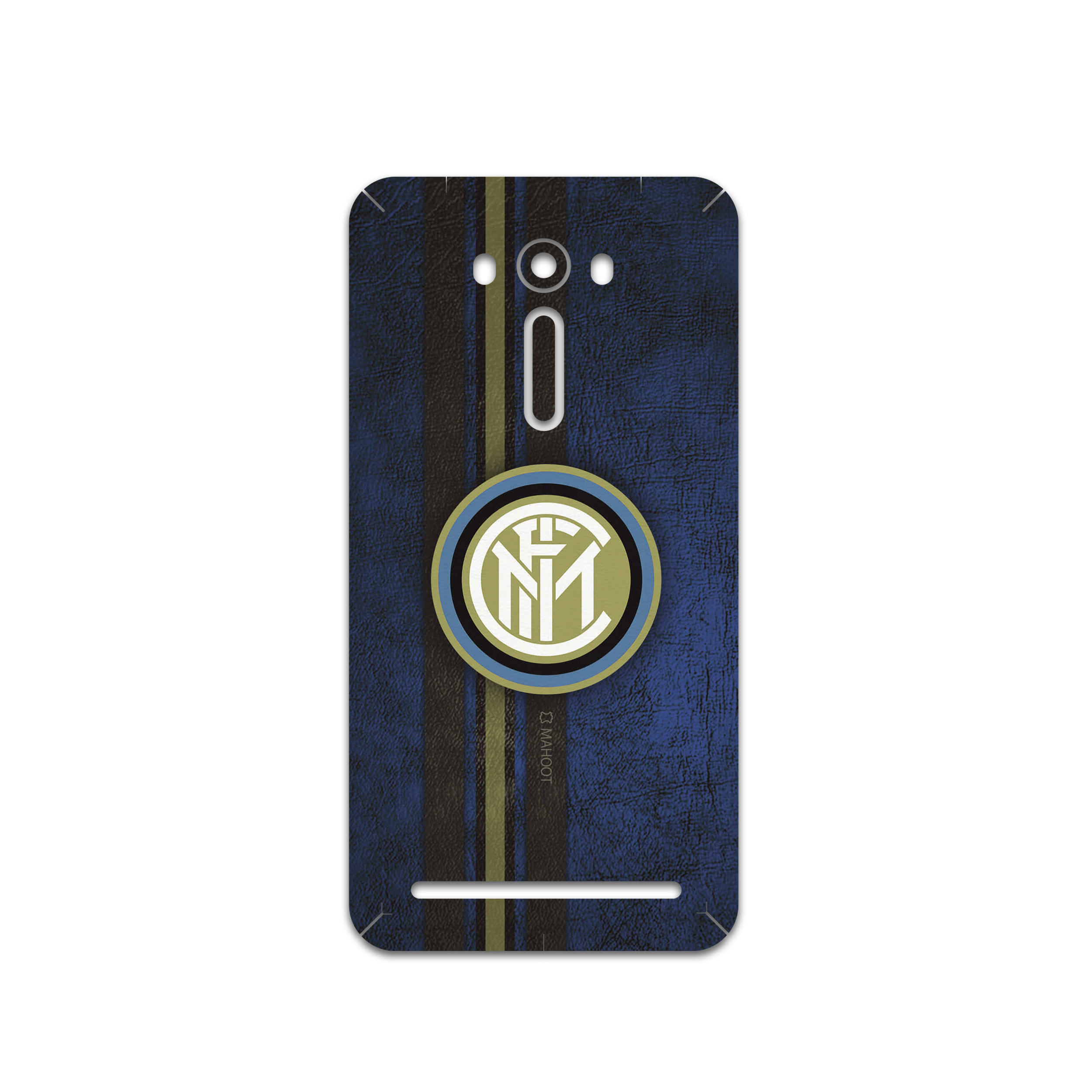 برچسب پوششی ماهوت مدل Inter-Milan-FC مناسب برای گوشی موبایل ایسوس Zenfone 2 Laser