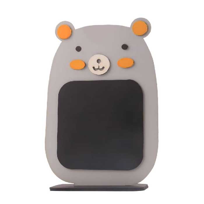 تخته سیاه گچی مدل خرسی سایز 18x26 سانتی متر 