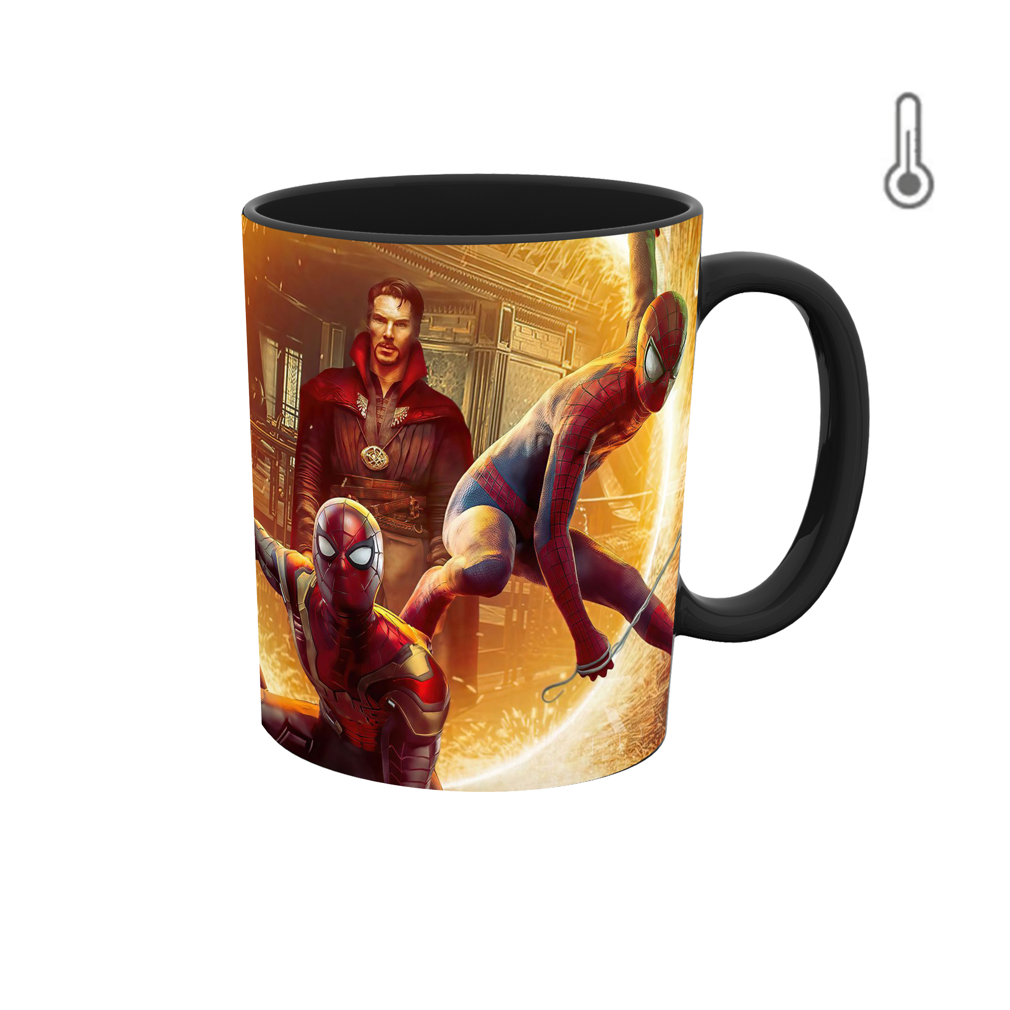 ماگ حرارتی طرح دکتر استرنج و اسپایدر من 