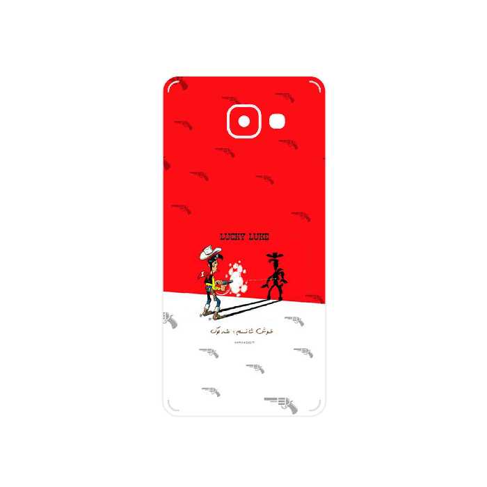 برچسب پوششی ماهوت مدل Lucky Luke مناسب برای گوشی موبایل سامسونگ Galaxy A7 2016