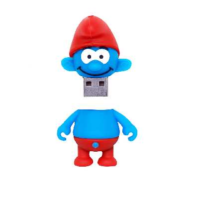فلش مموری دایا دیتا طرح Smurfs مدل PC1016 ظرفیت 16 گیگابایت