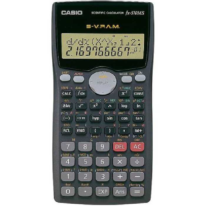 ماشین حساب مهندسی کاسیو مدل اف ایکس 570 ام اس