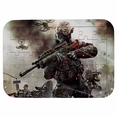 پازل 35 تکه مدل بازی کال آف دیوتی call of duty کد 99