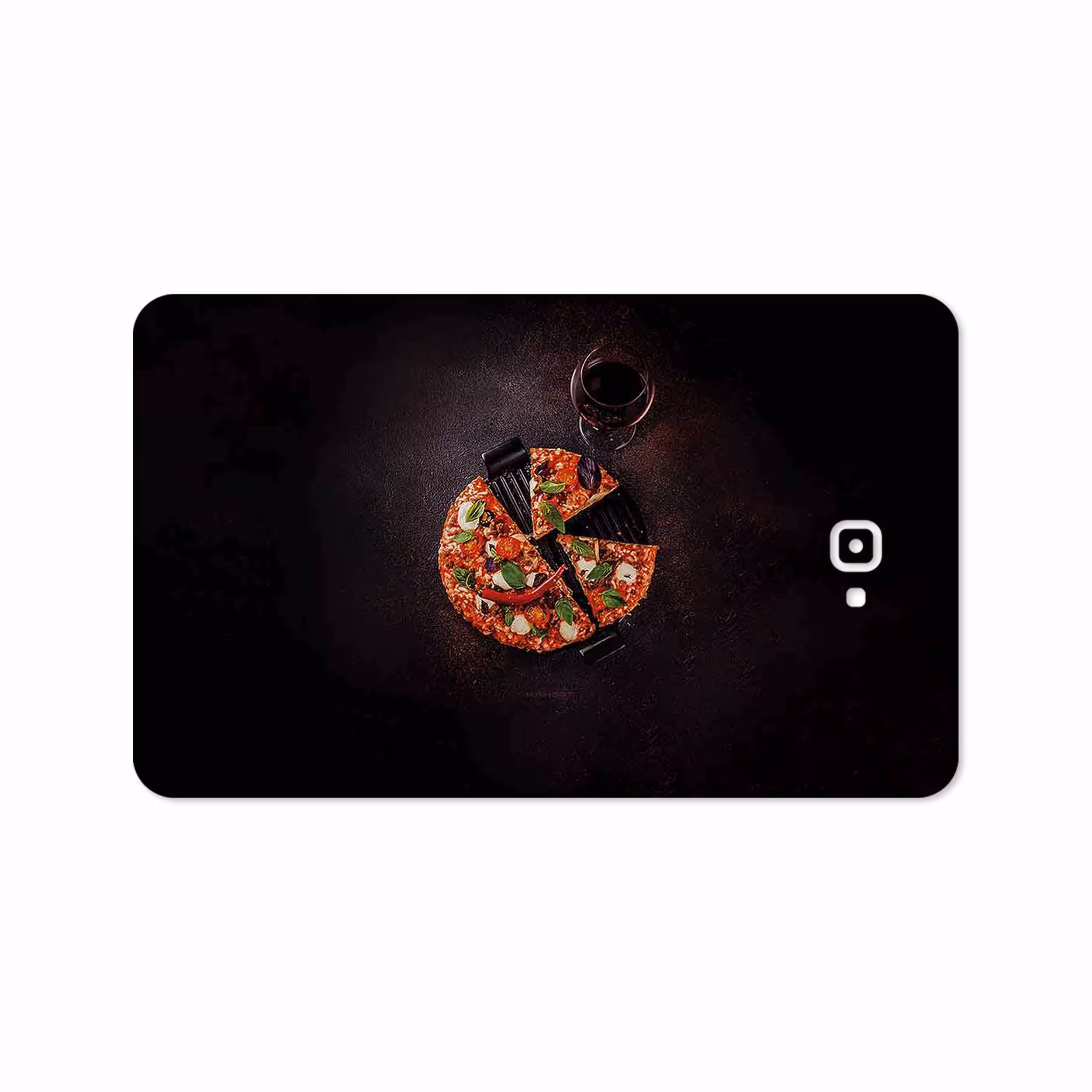 برچسب پوششی ماهوت مدل Pizza مناسب برای تبلت سامسونگ Galaxy Tab A 10.1 2016 T580