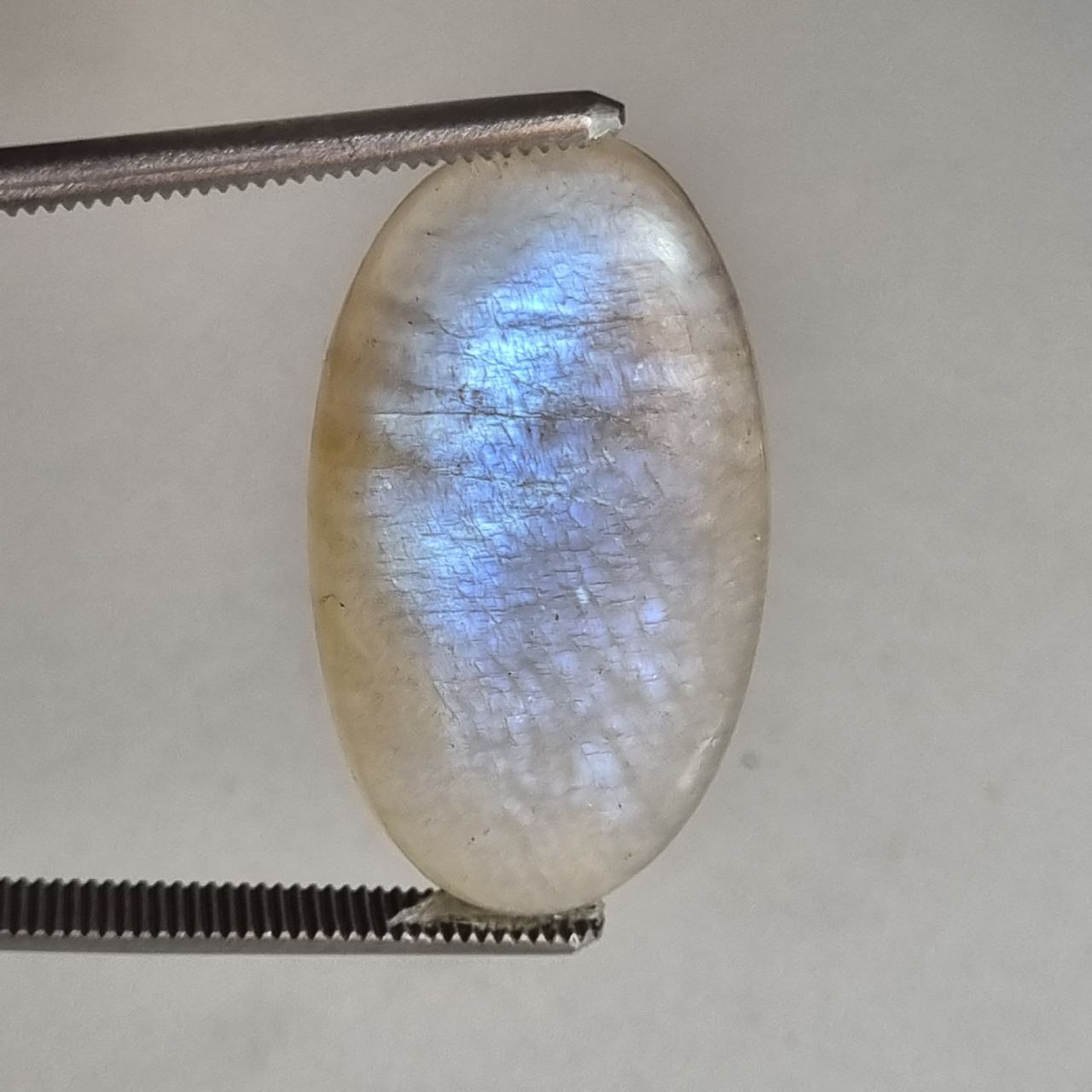 نگین مون استون رنگین کمانی طبیعی زیبا 8997