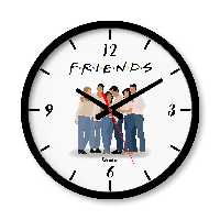 ساعت دیواری بزرگ راویتا طرح فرندز کد 3611